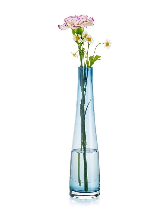 Glass Vase Cylinder Flower Vase for Floral Arrangements Weddings Home Decor or Office  - Image 1