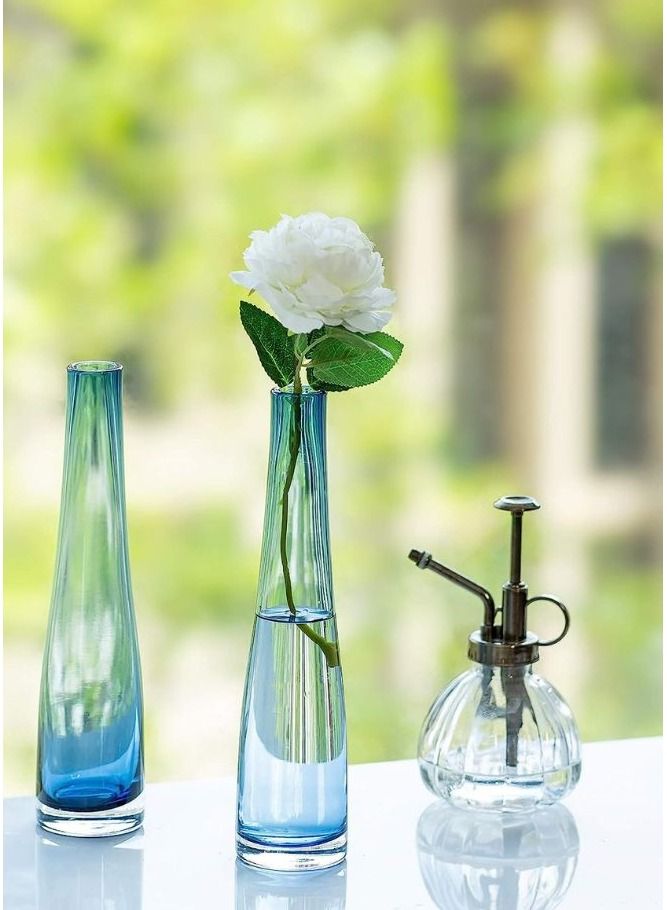 Glass Vase Cylinder Flower Vase for Floral Arrangements Weddings Home Decor or Office  - Image 4