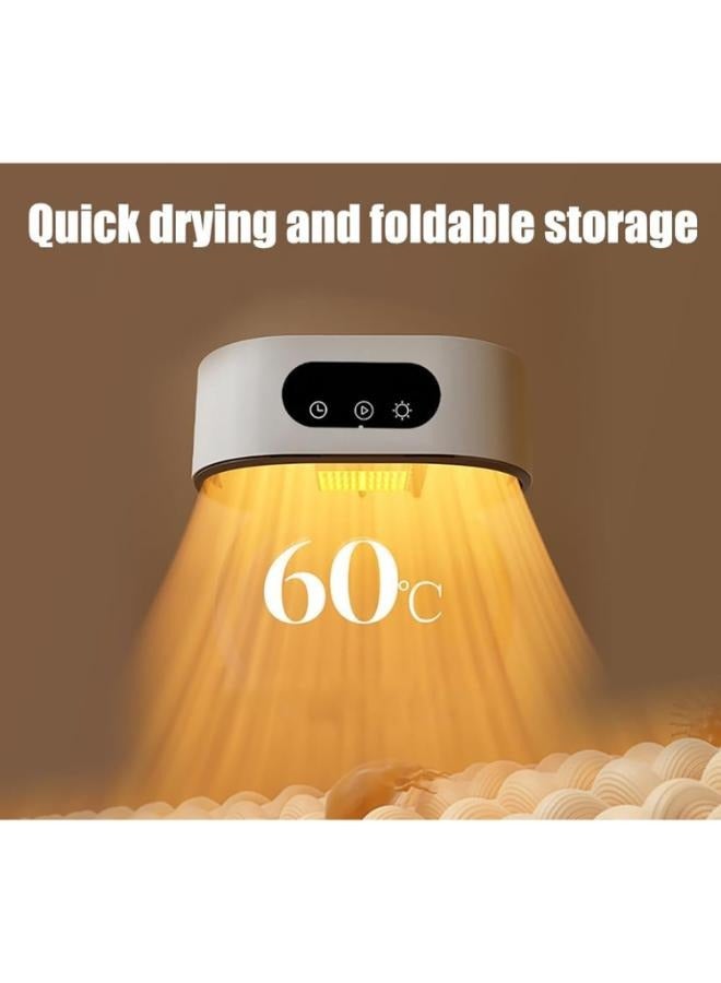 Eoptify 1200W Portable Clothes Dryer Stand – Laundry Drying Machine, Small Portable Dryer for Travel, Ideal for Apartments. - Image 4