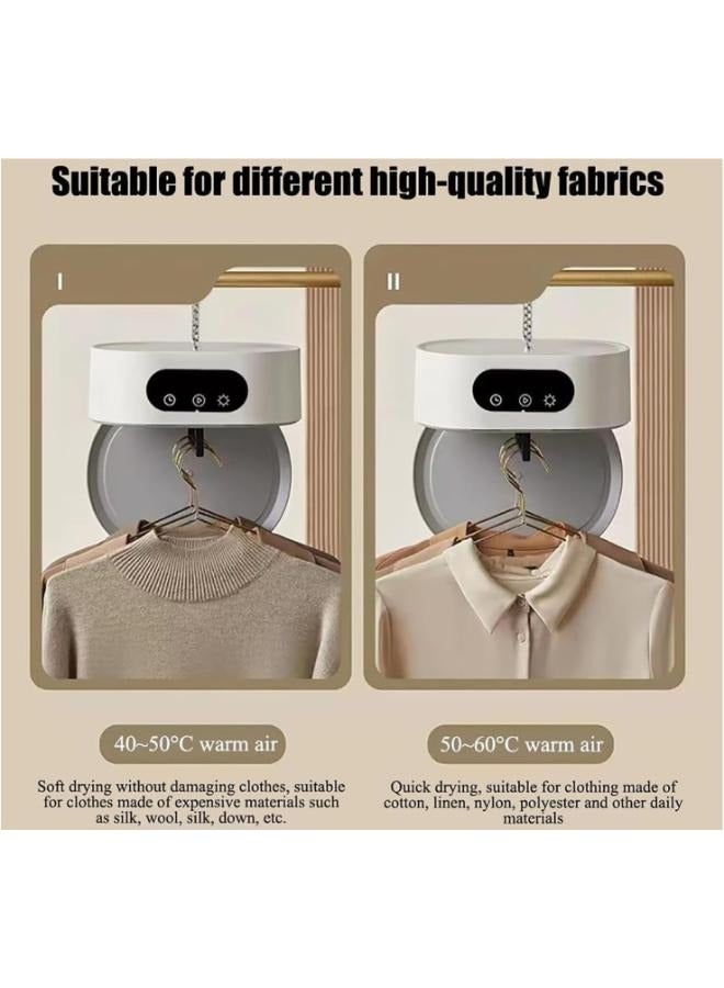 1200W Portable Clothes Dryer Stand – Laundry Drying Machine, Small Portable Dryer for Travel, Ideal for Apartments.