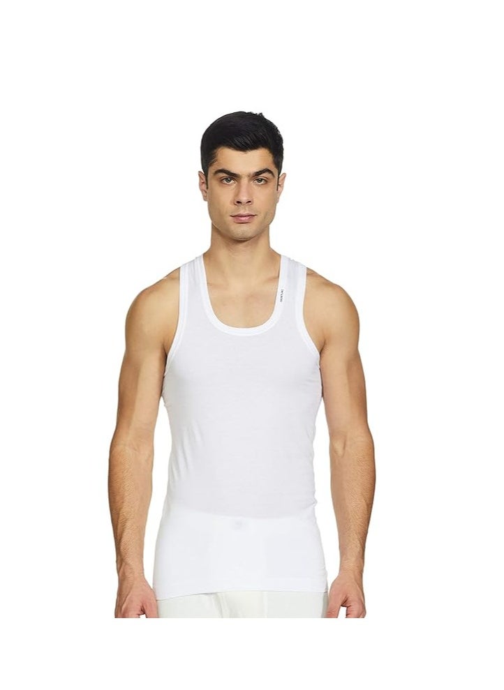 RUPA - Frontline Men's Vest, Cotton, Regular Fit, Sleeveless, Collarless, Solid | Pack of 2 - Image 1