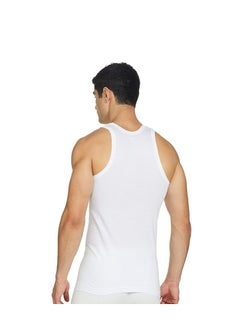 RUPA Frontline Men's Vest, Cotton, Regular Fit, Sleeveless, Collarless, Solid | Pack of 2  - Image 3