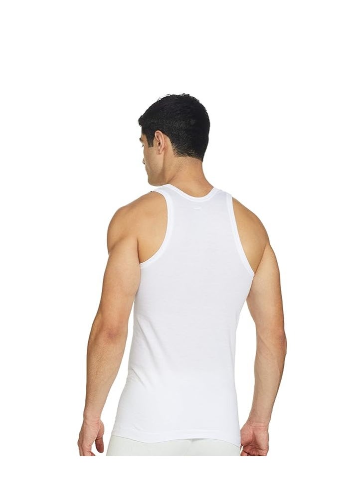 RUPA - Frontline Men's Vest, Cotton, Regular Fit, Sleeveless, Collarless, Solid | Pack of 2 - Image 1