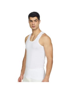 RUPA Frontline Men's Vest, Cotton, Regular Fit, Sleeveless, Collarless, Solid | Pack of 2  - Image 4