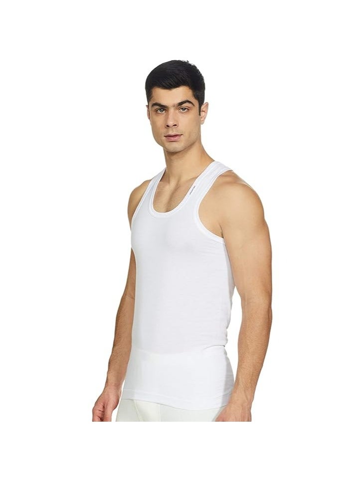 RUPA - Frontline Men's Vest, Cotton, Regular Fit, Sleeveless, Collarless, Solid | Pack of 2 - Image 1