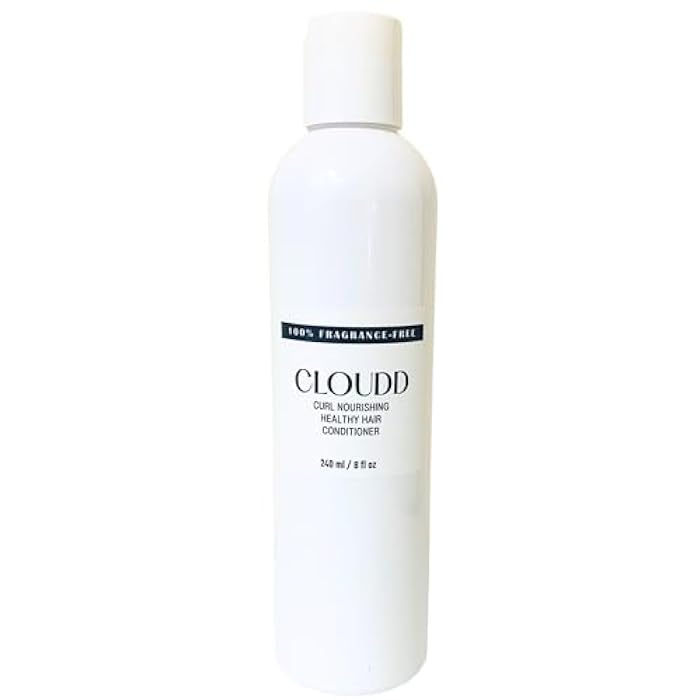 CLOUDD Fragrance-Free Curl Nourishing Healthy Hair Conditioner, 100% Fragrance-Free and Essential Oil-Free, Unscented - Image 1