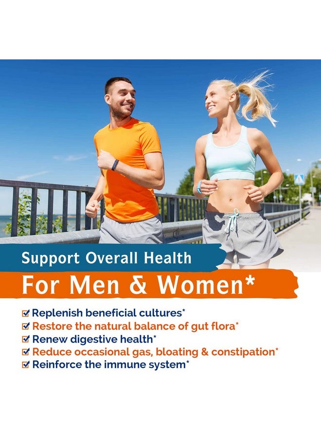 Innate Vitality - Probiotics 120 Billion Cfus 34 Strains With Organic Prebiotics & Digestive Enzymes Digestion & Immunity Health For Women & Men 3In1 Probiotics No Refrigeration Required Acid Resistant 30 Caps - Image 1