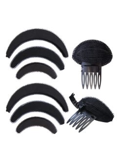 Hair Volume Increase Puff Sponge Bump It Up Hair Accessories Volume Insert Set, Hair Donut Bun Maker, Hair Bun Shaper Set, for DIY Women Girls Updo Hair Styling Tools