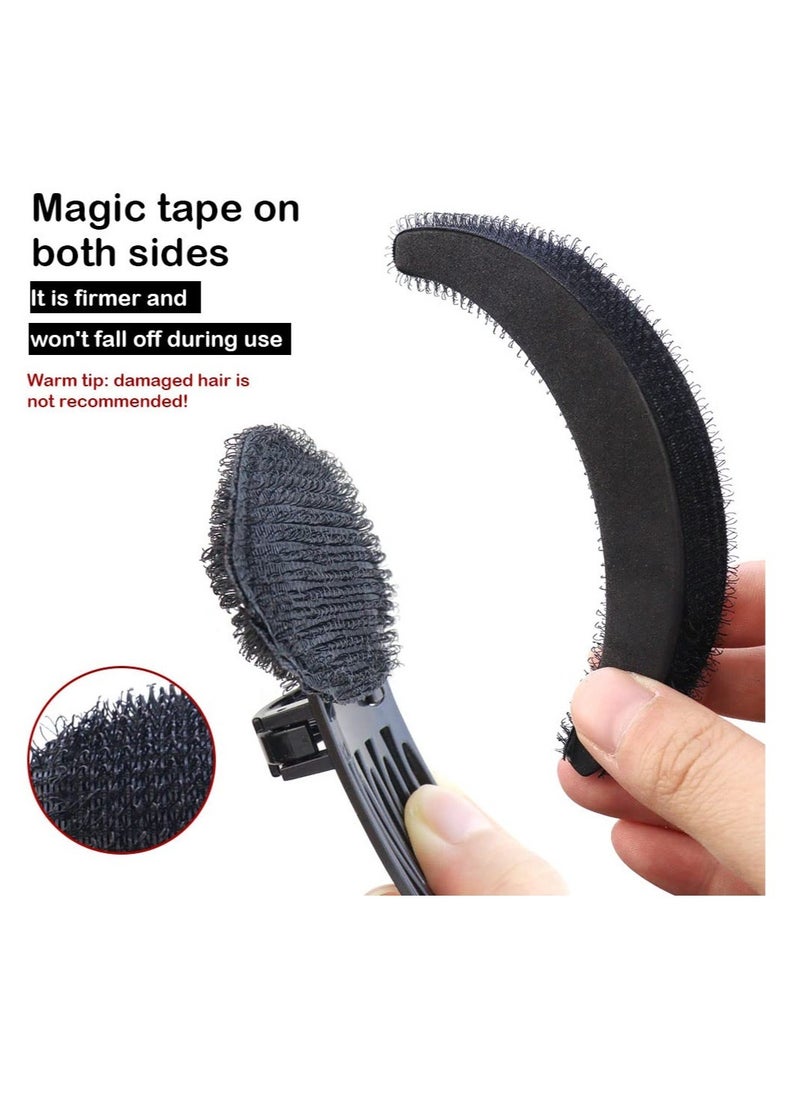 Excefore - Hair Volume Increase Puff Sponge Bump It Up Hair Accessories Volume Insert Set, Hair Donut Bun Maker, Hair Bun Shaper Set, for DIY Women Girls Updo Hair Styling Tools - Image 1