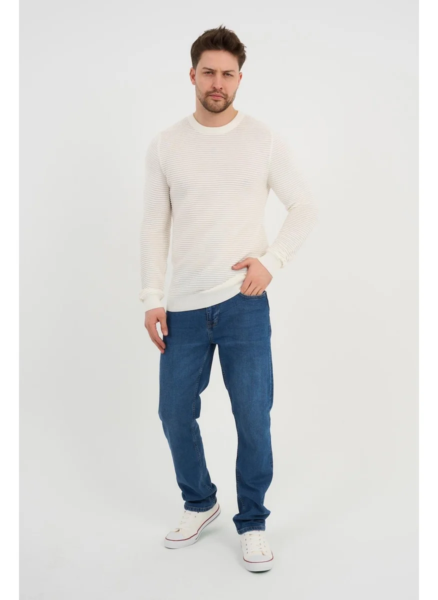 Alexander Gardi Crew Neck Patterned SWEATER(E24-1112)