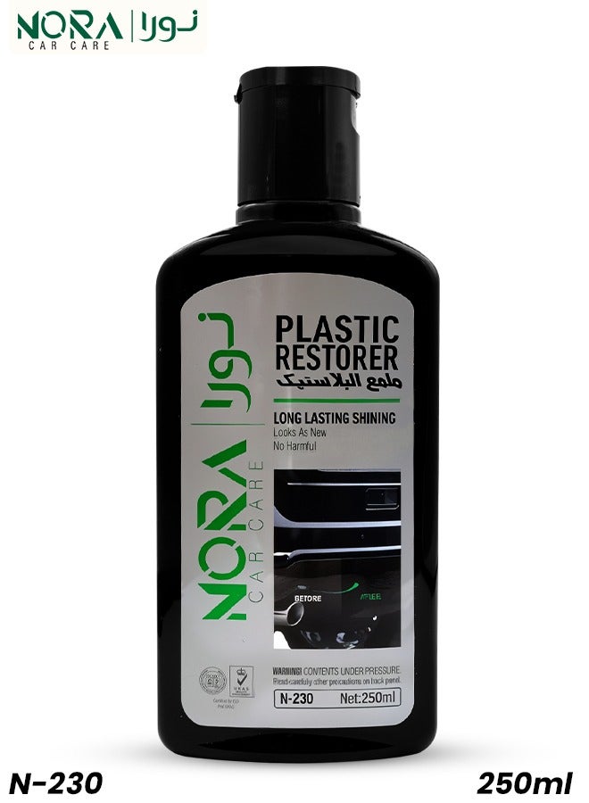 NORA Plastic Restorer - Long-Lasting Shine- 250 ml - Image 1