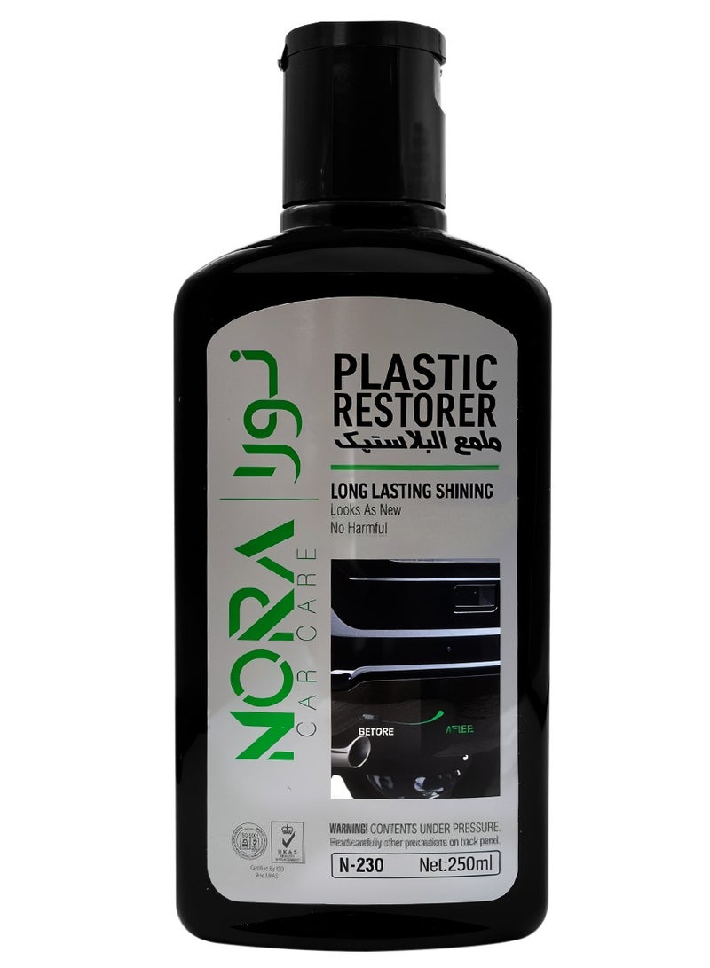 NORA Plastic Restorer - Long-Lasting Shine- 250 ml - Image 2