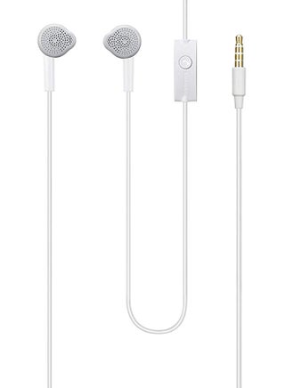 In-ear Wired Earphones with Mic White - view 2