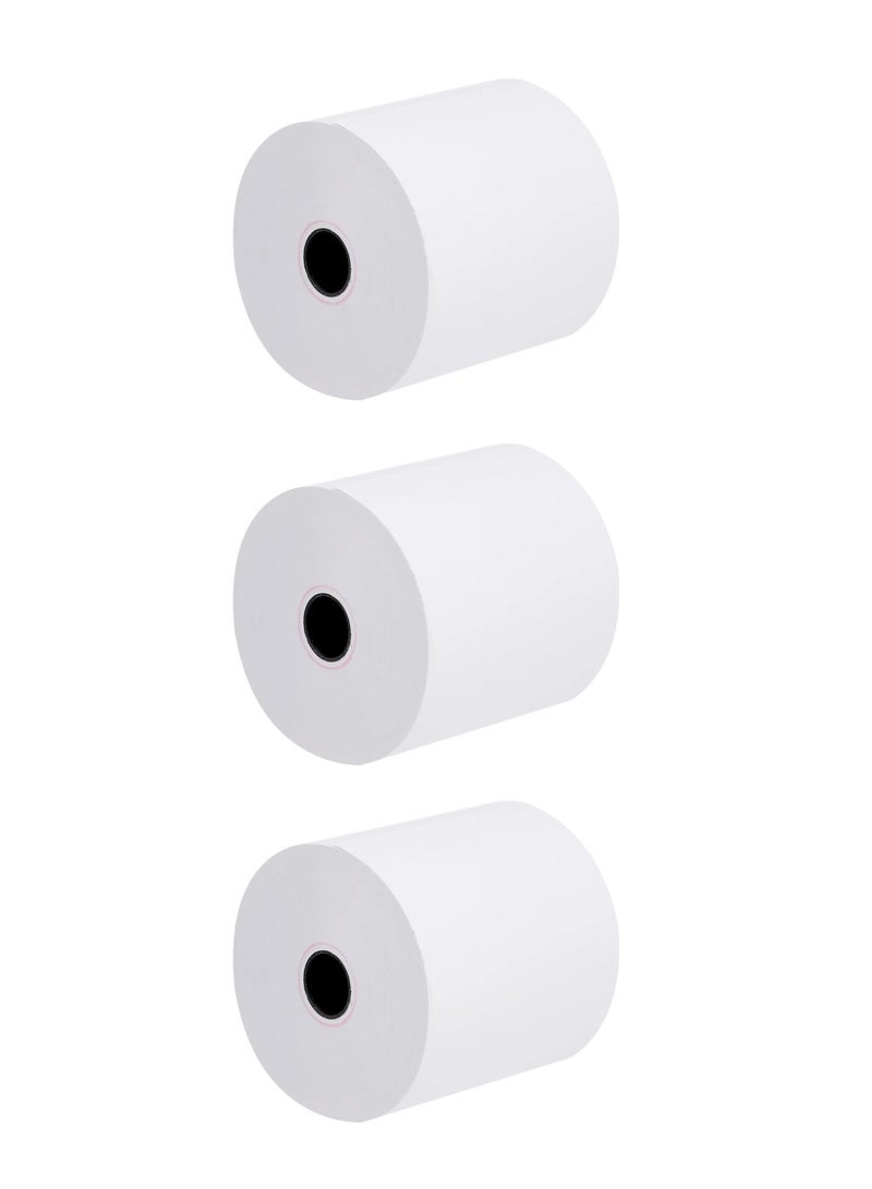 Terabyte Thermal Paper Pos Receipt 80x80mm Per Pkt 3 Rolls - Image 1