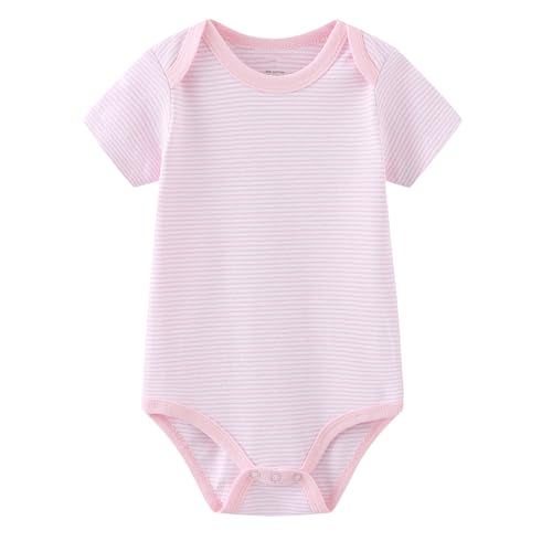 Ruliby Baby Girl Bodysuit and Pant Set Cotton Soft Newborn Clothes Outfits 03 month - Image 3