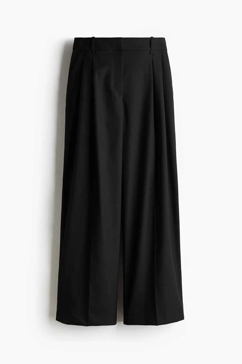 H&M Wide tailored trousers