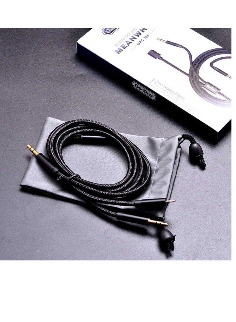 GO-DES Go Des 305 Support 2 Stereo Audıo Cable. - Image 1