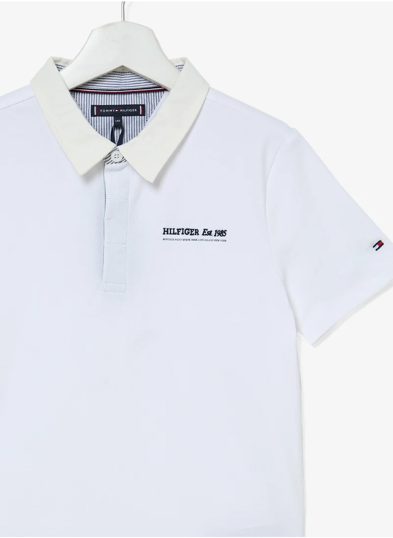 TOMMY HILFIGER Youth Ithaca Stripe Regular Polo T-Shirt