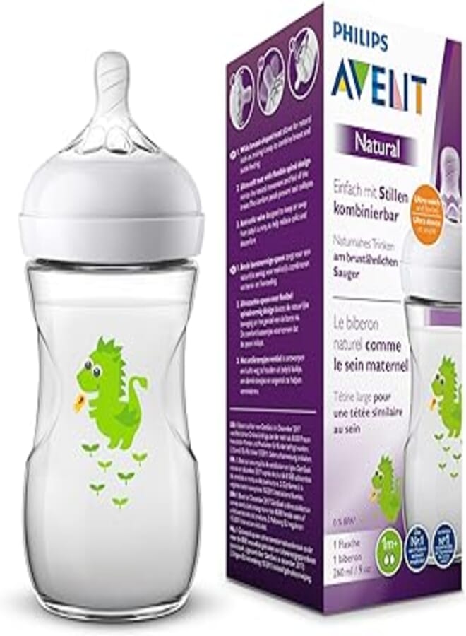 Philips Avent Natural baby bottle 260ml 1PK (Dragon) SCF070/24