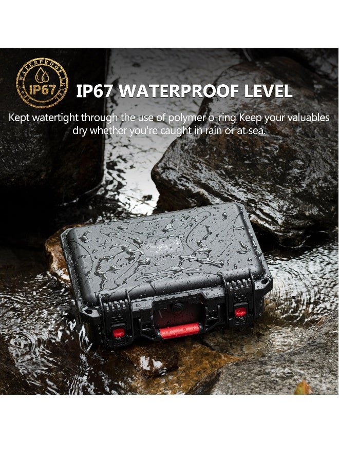 Mini 4 Pro Case Waterproof Hard Carrying Case Built-in EVA Shockproof Anti-fall Stress Resistant Secure Carrying Bag for DJI Mini 4 Pro Fly More Combo Drone Accessories for DJI RC 2/RC-N2  - Image 2