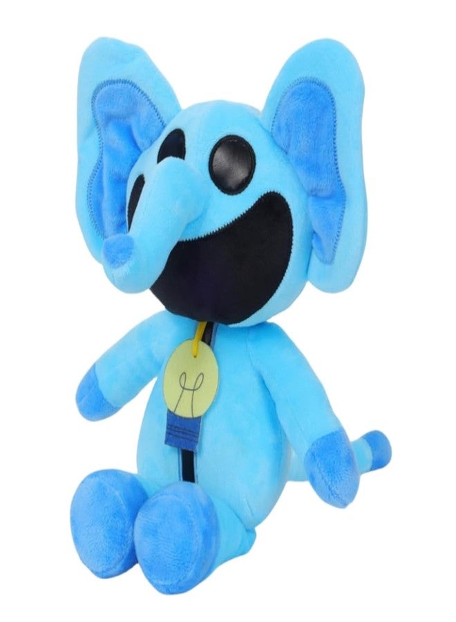 TechMax Solution LightBlue Cute Big Smile Plush Toy Soft Stuffed Cartoon Animal Doll for Kids Hugging Gift Premium Plush Design 60 CM Style 6 - Image 1