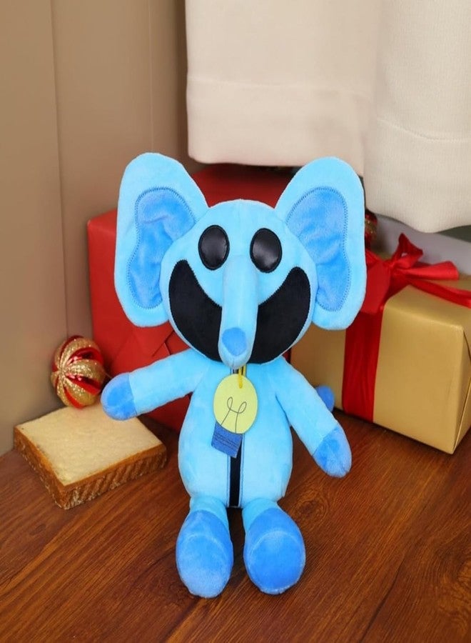 TechMax Solution LightBlue Cute Big Smile Plush Toy Soft Stuffed Cartoon Animal Doll for Kids Hugging Gift Premium Plush Design 60 CM Style 6 - Image 5