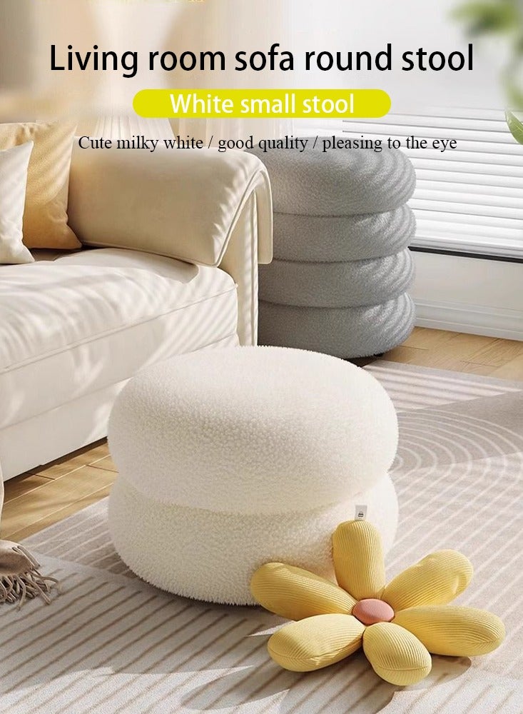 عام كرسي صغير لغرفة المعيشة أريكة كرسي دائري كرسي منخفض كرسي جلوس إبداعي كرسي حذاء - Image 1