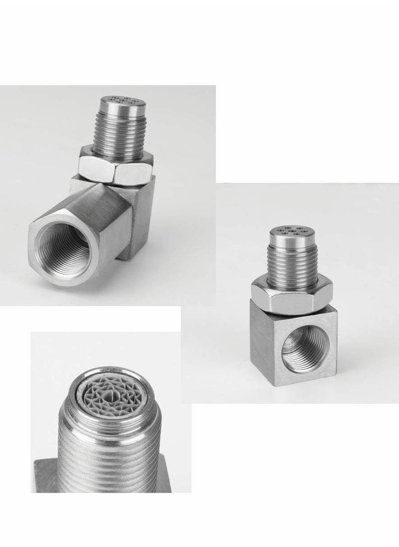 O2 Sensor Spacer 1 Pcs Universal M18*1.5 Check Engine Light Eliminator Adapter O2 Oxygen Sensor Spacer Extender Adapater Isolator for Exhaust Systems