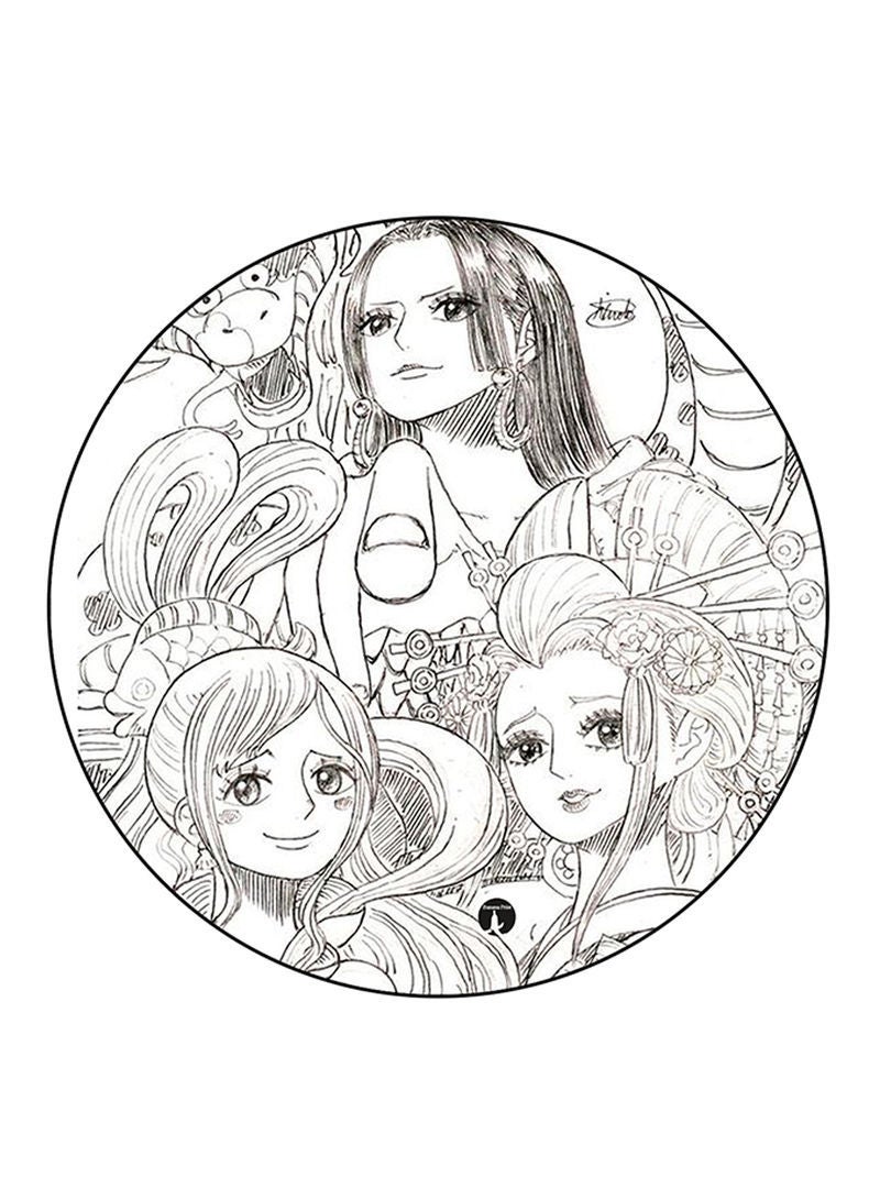 RKN The Anime One Piece Printed Fridge Magnet Multicolour - Image 1