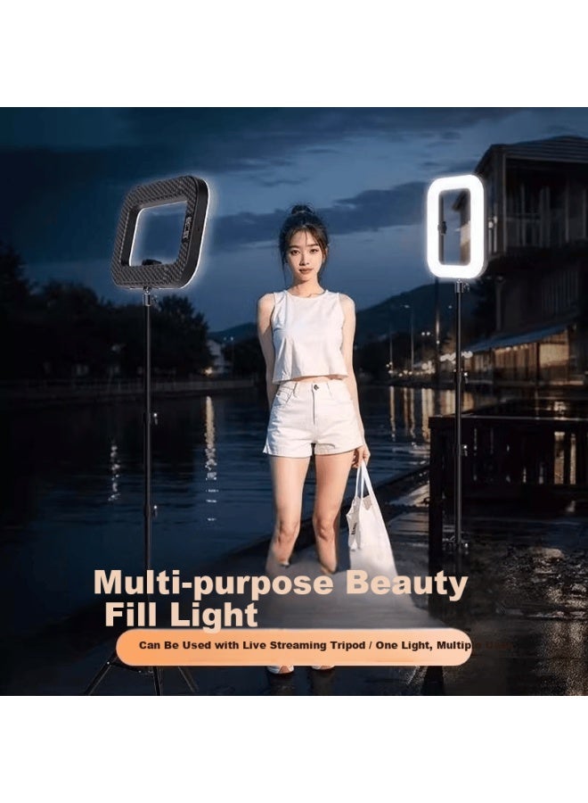 Medu Portable Mobile Phone Camera Cage Ring Handheld Photography Fill Light Beauty Light Outdoor High-brightness Fill Light For Selfie Portrait Nail Art And Eyelash - Image 4