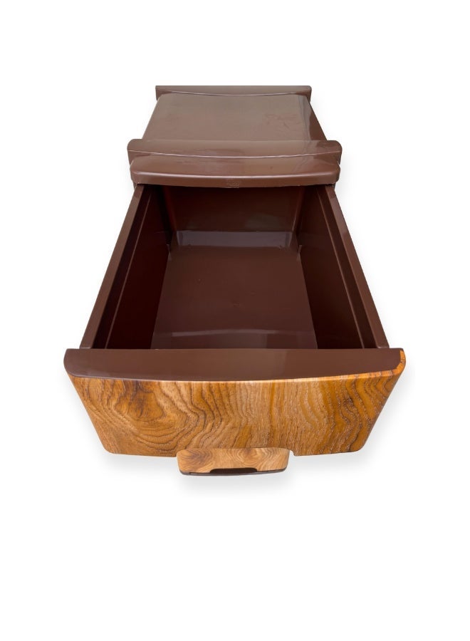 SNH Storage Drawer Cabinet 5-Layered | Multipurpose Standing Organizer with Modern Design | Space-Saving Drawer Unit for Clothes, Toys, Kitchen, Bathroom, and Office Essentials - Image 3