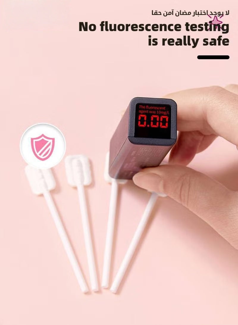 HOOKOR 30Pcs Baby Tongue Cleaner, Baby Oral Cleaner, Infant Toothbrush, Baby Toothbrush, Newborn Baby Mouth Cleaner, Disposable Gum Cleaner Stick Dental Care for 0-24 Month Baby - Image 5