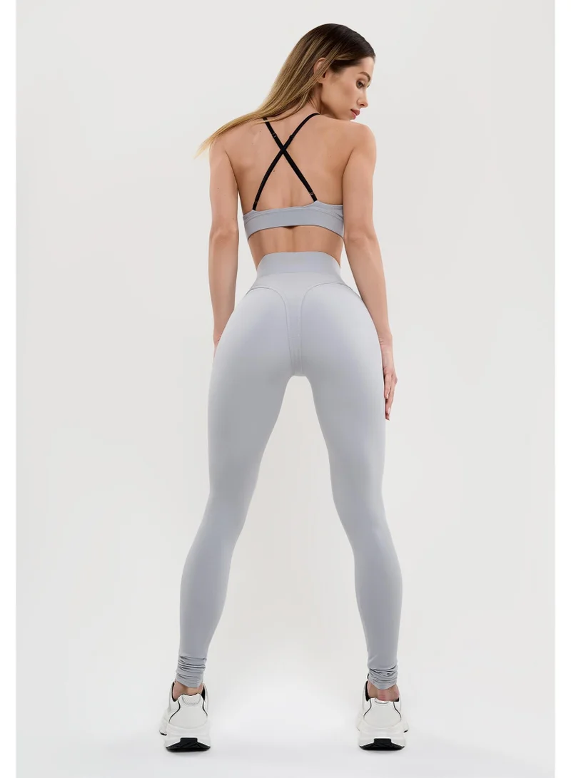 Bona Fide Charm Top Light Gray Charm Light Sports Bra for Women for Women | Best Price UAE