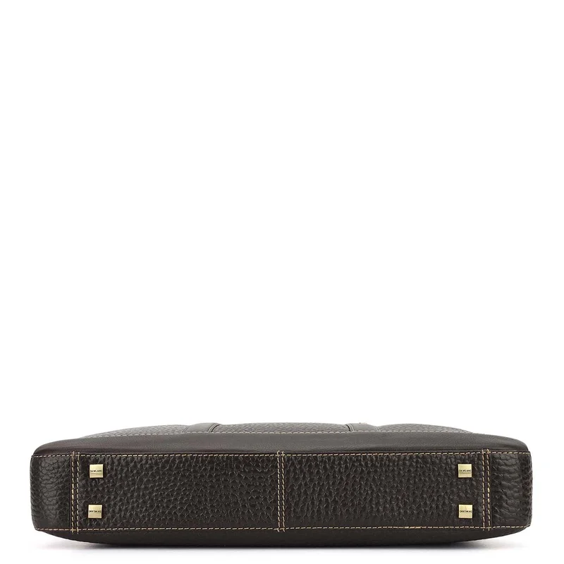 Da Milano brown Classic Laptop Bag (M)  | Best Price UAE