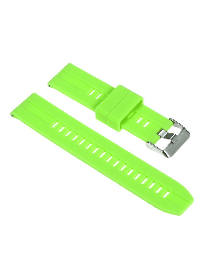 NIBEMINENT Silicone Replacement Strap Light Green - Image 1