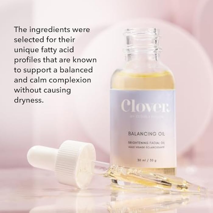 Clover Balancing Oil | Supports Clearer Skin, Promotes a Healthy Complexion, and Enhances Natural Radiance | Cruelty-Free & Vegan Face Oil - 30ml - Image 5