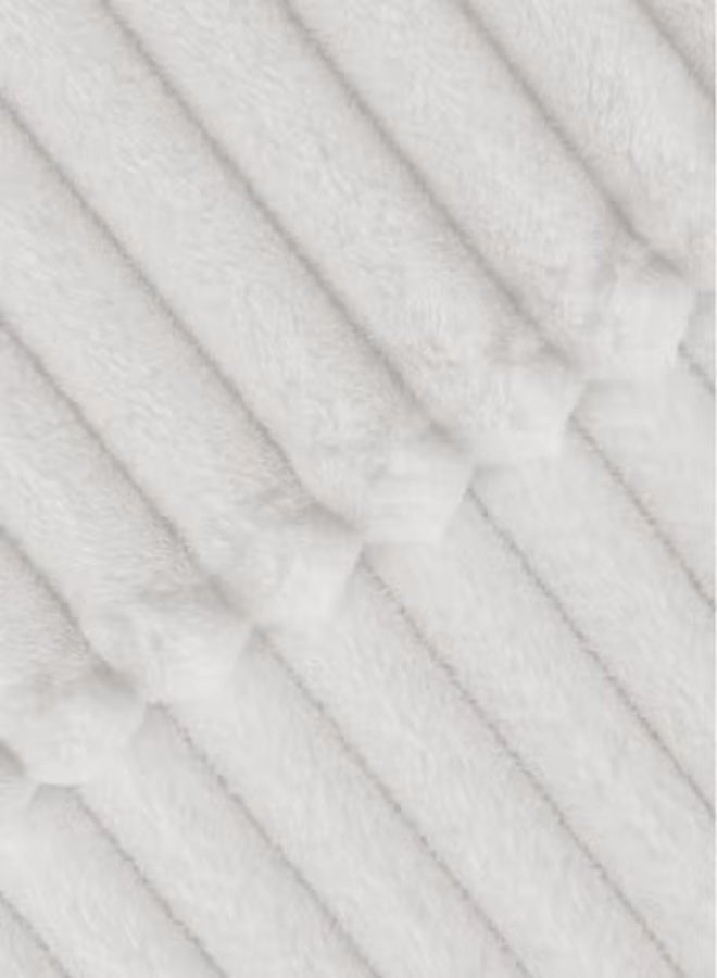 ايست من نون بطانية جاكار مضلعة ثلاثية الأبعاد ناعمة ودافئة مريح، رقيق - Image 5