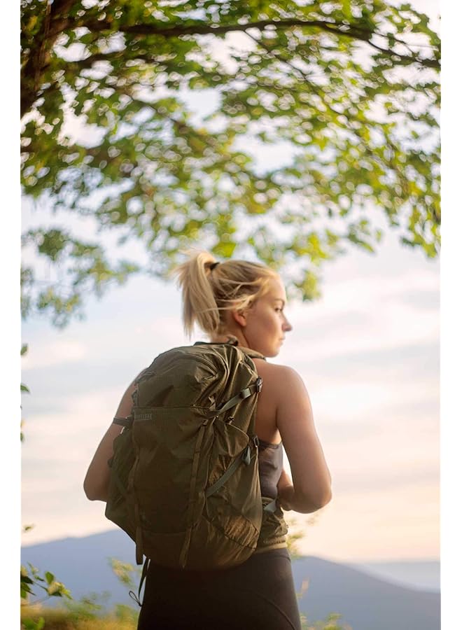 CAMELBAK Women's Helena 20 Hiking Hydration Pack 85oz Burnt Olive/Silver Pine - Image 3