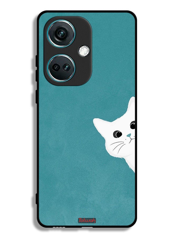 Tolwak OnePlus Nord CE3 Protective Case Cover Cat Appearing - Image 1
