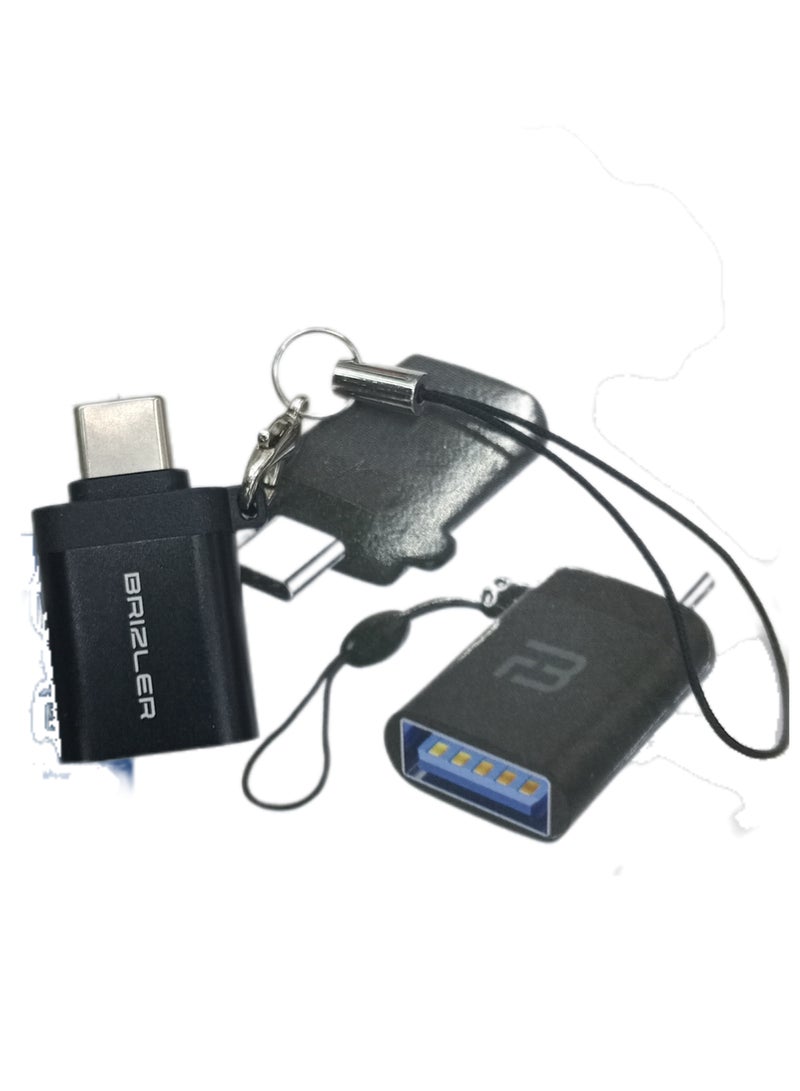 BRIZLER Type C to USB Adaptor ompatible with iPad Pro MacBook others also - Image 3