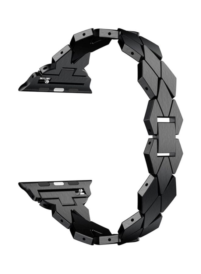 Voberry Replacement Band For Apple Watch Series 1/2/3 42mm Black - Image 1