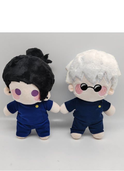 Jujutsu Kaisen Gojo and Geto Plush Doll Set with Gojo Satoru and Geto Suguru