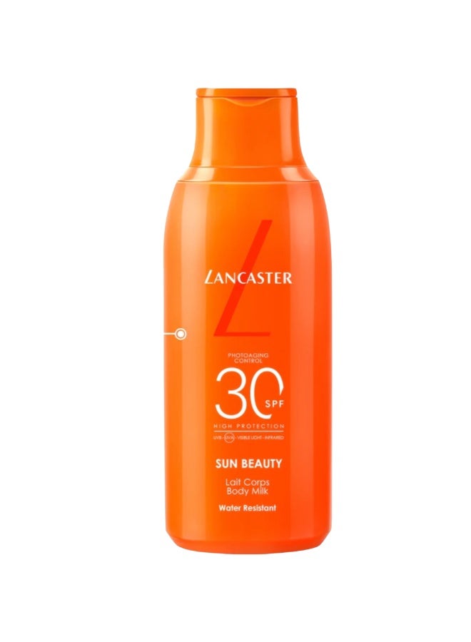 Lancaster Sun Beauty Sublime Tan Body Milk SPF30 400ml - Image 1