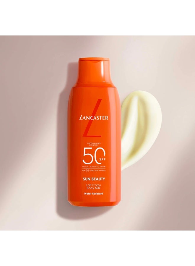 Lancaster Sun Beauty Sublime Tan Body Milk SPF30 400ml - Image 2