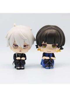General Blue prison hand-made Q version sitting posture Nagi Seishiro desktop decoration Fengle Hui model toy birthday party collection decoration gift for family and friends  - Image 1