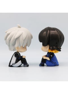 General Blue prison hand-made Q version sitting posture Nagi Seishiro desktop decoration Fengle Hui model toy birthday party collection decoration gift for family and friends  - Image 3
