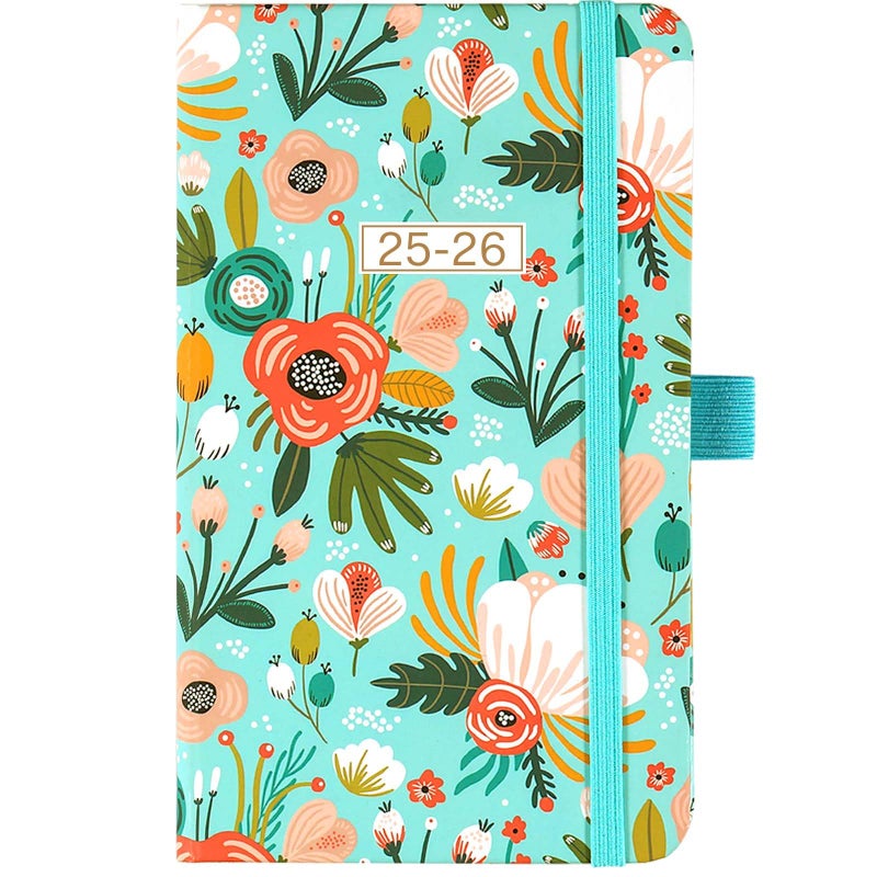 Coboll 2025-2026 Pocket Planner/Calendar - Weekly & Monthly Planner 2025-2026  Jul 2025 - Jun 2026  6.3"" X 3.8""  With Pen Holder  Inner Pocket - Image 1
