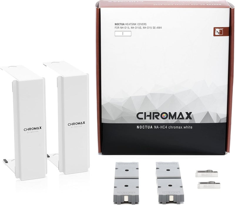 NOCTUA Noctua NHD15 CPU Cooler with NAHC4 chromaxWhite Heatsink Covers  - Image 5