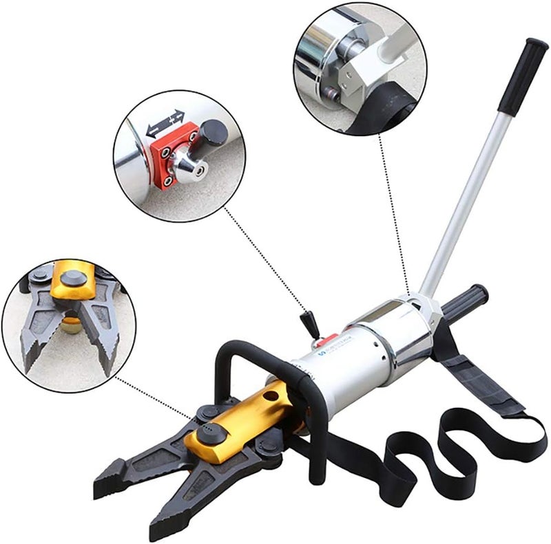 cheekyglo Integral Portable Hydraulic Spreader Stretching Pliers Cutter Hydraulic Expander Shear Force 18T Spreading Force 5.5T for Firefighting/Traffic Accident Emergency Rescue - Image 2