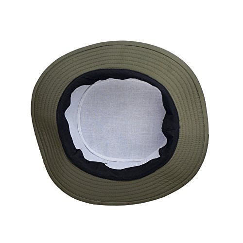 Zacharias Men's Cotton Cricket Umpire Sun Hat ((Pack of 1) (Green_Free Size) - Image 4